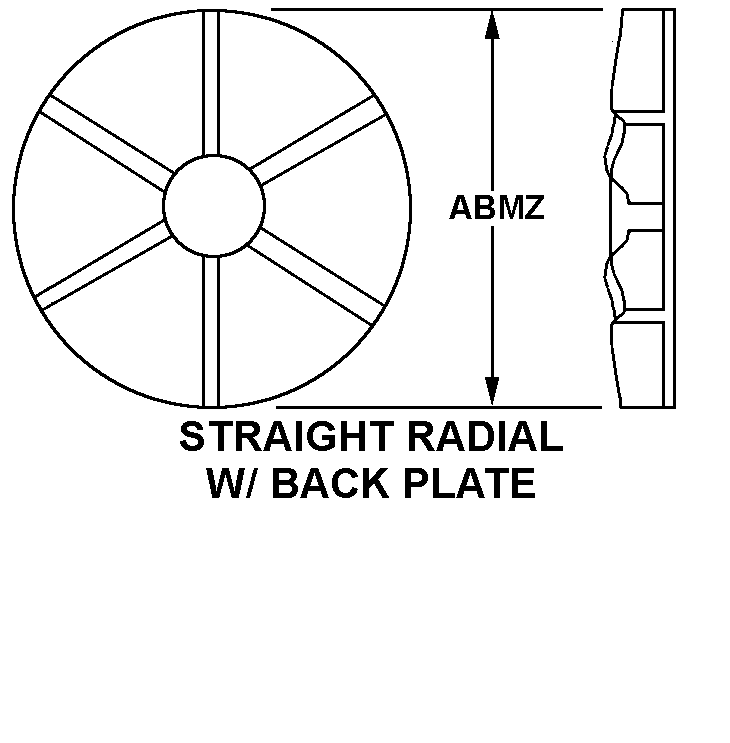CENTRIFUGAL FAN IMPELLER | 720, 7-20, 720, 7-20, 1MA51, 720, 7-20, 10797, 107-97, 10797, 107-97, 4140-00-060-0020, 00-060-0020, 4140000600020, 000600020